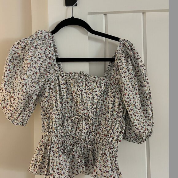 HYACINTH HOUSE  Floral Payton Blouse - Picture 6 of 7